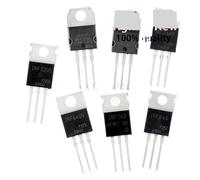 10pcs LM317T L7805 IRF640 IRF740 IRF840 IRFZ44N IRF3205 Transistor TO-220 Voltage Regulator L7805CV MO-SF-ET IRF640N(10PCS IRF640)