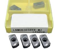 10pcs LNMU03 LNMU0303ZER MJ TF618 LF6018 LNMU0303ZER-MJ CP1030 Fast Forward Feed Milling Insert(LNMU0303ZER LF6018)