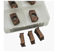 10PCS LNMU0303 LNMU0303ZER MJ AH130/AH725 Carbide Double-Sided Fast Feed Turning Tools LNMU 0303(LNMU0303ZER-MJ AH130)