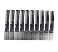 10Pcs Long Tooth Comb Durable Plastic Hair Styling Picks for Easy for Daily and Salon Use Hair Accessories for Men and Women