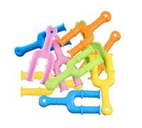 10Pcs Loom Band Kit with Board, Acrylic Model Y Slingshot Loom Tools, Colorful Loom Bands & Connectors, Ultimate DIY Bracelet Making Kit for Kids & Beginners