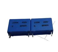 10pcs/Lot 1.0uf/450v 1uf 105 Copper foot film capacitor P15MM RUAJOGYNVM