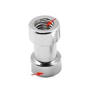 10pcs/lot 1/4" to 3/8" Male to Female Thread Screw Mount Adapter Tripod Plate Screw mount for Camera Flash Tripod Light Stand(J)