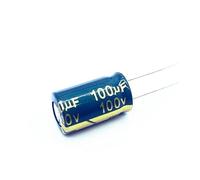 10pcs/lot 100V 100UF Low/Impedance high frequency aluminum electrolytic capacitor size 10X14 100v 100UF 20% BIANMTSW