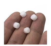 10pcs/lot 121.5A 0.5M Pinion Gear Modulus 0.5 12 Tooth Gear electronic starter Parts Spindle Gear electronic starter Toy