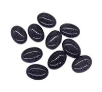 10pcs/Lot 13x18mm Mixed Natural Stones Oval Handmade Gem Crystals Making Accessories DIY