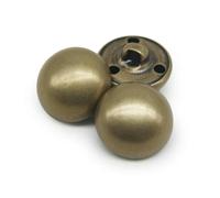 10pcs/lot 15/18/20/23/25mm Vintage Copper Metal Buttons Garment Overcoat Sewing Accessories Buttons for Clothing Crafts DIY-NO17-18mm