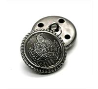 10pcs/lot 15/18/20/23/25mm Vintage Copper Metal Buttons Garment Overcoat Sewing Accessories Buttons for Clothing Crafts DIY-NO19-15mm