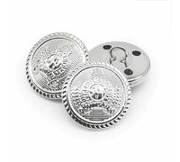 10pcs/lot 15/18/20/23/25mm Vintage Copper Metal Buttons Garment Overcoat Sewing Accessories Buttons for Clothing Crafts DIY-NO07-15mm