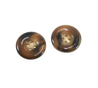 10pcs/lot 15-34mm 4 Holes Round Resin Buttons for Sweater, Suit, Coat Garment Sewing Accessories