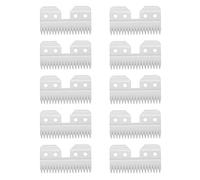 10pcs/lot 18 Teeth Ceramic Edge Carbon Coated Steel Pet Clipper Blade Dog Grooming Blade Electric Accessories for Andis Wahl