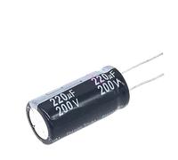 10pcs/lot 220UF 200v 220UF aluminum electrolytic capacitor size 18 * 30mm S64 20% BIANMTSW