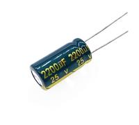 10pcs/lot 25v 2200uf 10 * 20MM high frequency low impedance aluminum electrolytic capacitor 2200uf 25v 25v2200uf 20%