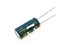 10pcs/lot 25v 2200uf 10 * 20MM Low-impedance Aluminum Electrolytic Capacitor 2200uf 25v 25v2200uf 20% BIANMTSW