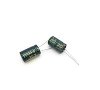 10pcs/lot 25V 2200UF 13 * 20mm Aluminum electrolytic capacitor