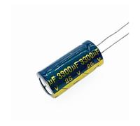 10pcs/lot 25V 3300UF Low ESR/Impedance High Frequency Aluminum Electrolytic Capacitor Size 13 * 25 3300UF25V 20% CZAOINCU