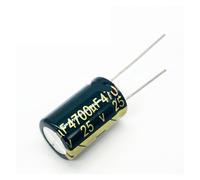 10pcs/lot 25V 4700UF Low ESR/Impedance High Frequency Aluminum Electrolytic Capacitor Size 16 * 25 4700UF25V 20% BIANMTSW