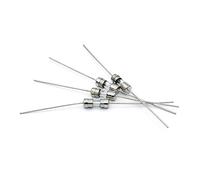 10pcs/lot 3.6 * 10 Fast-Blow Glass Tube Fuse Fast Break with pin 3.6x10mm 0.5A 1A 1.5A 2A 3A 3.15A 4A 5A 6.3A 8A 10A AMP 250V Fuse Protected circuits (Color : Slow-t, Size : 5A)