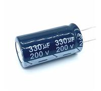10pcs/lot 330UF 200v 330UF aluminum electrolytic capacitor size 18 * 35 200V330UF 20%