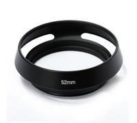 10pcs/lot 40.5 43 46 49 52 55 58 62 67mm Black Vented Curved Metal camera lens Hood for M for(62mm)