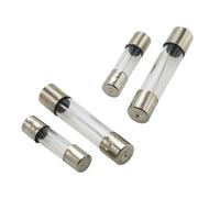 10Pcs/lot 5 * 20mm 6 * 30mm Fast Blow Glass Tube Fuses 5x20 6x30mm 250V 0.5-12 20 25 30A AMP Fuse(0.5A,5x20mm)
