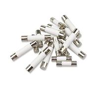 10pcs/lot 5 * 20mm 630MA 250V Fast Blow Tube Fuses 0.63A AMP Fuse Ceramic Fusible Protected circuits