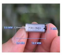 10pcs/lot,5 * 7 * 19mm 3V 27600rpm high speed K30 DC electronic starter ICXLPMC