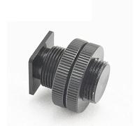 10pcs/lot 5/8 inch 1/4 inch Screw Metal shockproof clip Hot shoe Adapter for head Microphone Mic Mount Bracket