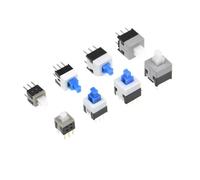 10PCS/LOT 5.8x5.8 7x7 8x8 8.5x8.5mm Self Locking/UNlock Push Tactile Power Switch 6 Pin Button Switches 5.8 * 5.8MM 8 * 8MM IDGTTLDF(8mm Dip Self-Reset)