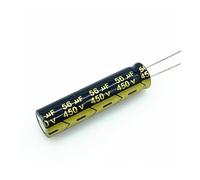 10pcs/lot 56UF 450v 56UF aluminum electrolytic capacitor size 13 * 50 20% AUOQKQUT