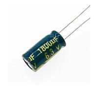 10pcs/lot 6.3v 1800uf High Frequency Low Impedance Aluminum Electrolytic Capacitor 1800uf 6.3v 20% 8 * 16mm ZDVHOMCB