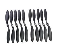 10pcs Lot 8060 8x6 Inch Nylon Propellers Compatible With Quadcopter Models And RC Airplane Models Aftermarket Replacement(black)