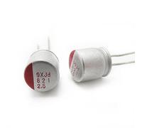 10pcs/lot 820uf2.5V 820uf 2.5V solid-state capacitor motherboard graphics card with 8 * 8 mm size
