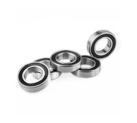 10pcs/lot ABEC-5 S626-2RS S626RS 6 * 19 * 6mm Double Rubber Cover Bearing Stainless Steel Hybrid Si3N4 Ceramic Ball Bearings