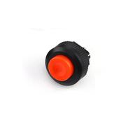 10PCS/Lot ABILKEEN 14mm High Head Plastic Push Button Switch 1NO/1NC OFF-(ON)/ON-(OFF) Momentary Push Button with 2Pin Terminal(Red Button,OFF-(ON) Momentary)