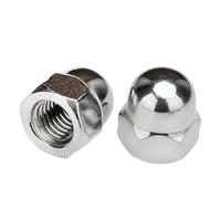 10pcs/lot Acorn Cap Nut M3 M4 M5 M6 M8 M10 M12 M14 M16 M18 A2-70 Stainless Steel Decorator Nuts Caps Covers(M10)
