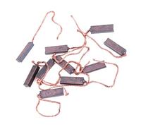 10Pcs/lot Carbon Brushes Wire Leads Generator electronic starter Brush Replacement 4.5 x 6.5 x 20mm ICXLPMC