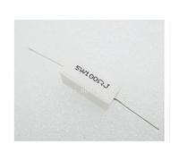 10PCS/LOT Ceramic Cement Resistor 5W 100 ohm 100R Resistance 5% Error Cement Resistance