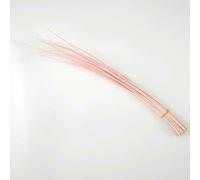 10pcs/Lot Colored Ostrich Feather Hard Rod Quill Spines for DIY Headwear Millinery Accessories Crafts 45-50CM Plume-Pink