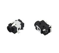 10pcs/lot DC031 3.5 * 1.3MM power adapter connector DC-031 4 pin SMD SMT Power Jack socket