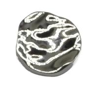 10pcs/lot Decorative Buttons Special-Shaped Buttons for Women Shirt Suit Overcoat Sewing Accessory DIY, Silver 701, 25mm