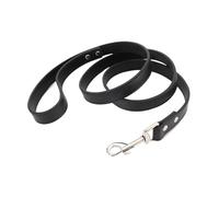 10PCS/LOT Dog Leash Soild Color Leather Pet Walking Training Leads ，Compatible For Small Medium Large Dogs Cat(Black,M 2.0CM-120CM)