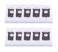 10PCS/Lot Dust Bag for Electrolux E201B for Philips FC8021 Dust for S-Bag GR201 for AEG Bags for S-bag FC9000 FC9049 HR8500 HR8350 FC9150 Commendable (Color : 10PCS)