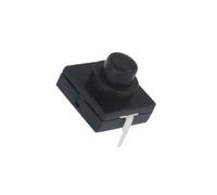 10PCS/LOT Flashlight Switch SMD/DIP Power Button Ultra-Thin Self-Locking 1208YD 213WS 213BS KAN-28 1010X 1712KD IDGTTLDF(12X12X9.4)