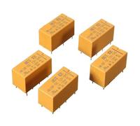 10Pcs/lot For DC 12V SHG Coil DPDT 8 Pin 2NO 2NC Power Relays PCB Type HUI KE HK19F HK19F-DC12V-SHG BIANMTSW