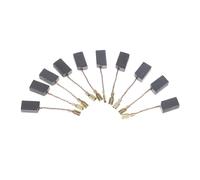 10Pcs/lot Graphite Copper electronic starter Carbon Brushes Kit For 100mm Angle Grinder 6*8*14mm SMGLRUEAT