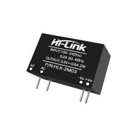10pcs/lot HLK-2M03 AC DC Converter 2W 3.3V 600mA Power Supply Module Consumer Electronics High Efficiency