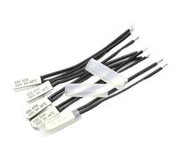 10Pcs/Lot KSD9700 Normally Closed Or Open 5A 250V 15℃-150℃ Degree Celsius Thermostat Thermal Protector Fuses Temperature Switch(NC,70℃)