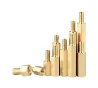 10pcs/lot M2 M2.5 M3 M4 M5 Hex Spacing Screws Threaded Pillar PCB Computer PC Motherboard Standoff Spacer(12mm x10pcs,M2)