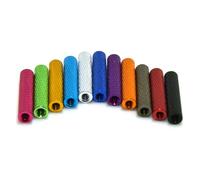 10pcs/lot M3 colourful Knurled Aluminum Spacer M3x6/10/15/20/25/28/30/35/37/40/45/50mm standoffs column(Gold,M3 x 15)
